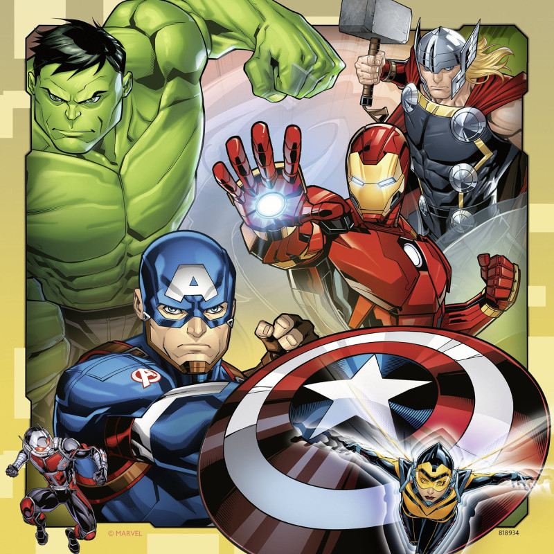kidsmagicstore.ro|Puzzle Marvel Avengers 3X49 Piese63,42 lei57,08 leiRavensburgerNoutati4005556080403