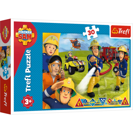 kidsmagicstore.ro|Puzzle carton 30 piese Trefl Pompierul Sam - echipa in actiune, 18244 / 431053, 3+ ani25,74 lei23,16 leiTreflFara stoc5900511182446