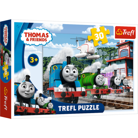 kidsmagicstore.ro|Puzzle carton 30 piese Trefl Thomas and friends - cursa pe sine, 18230 / 408596, 3+ ani29,21 lei26,29 leiTreflFara stoc5900511182309