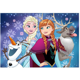 Puzzle Frozen, 2X24 Piese