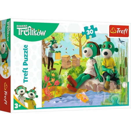kidsmagicstore.ro|Puzzle carton 30 piese Trefl Treflikow-Rodzina - Trefiliki la lac, 18265 / 459269, 4+ ani14,13 lei12,72 leiTreflFara stoc5900511182651