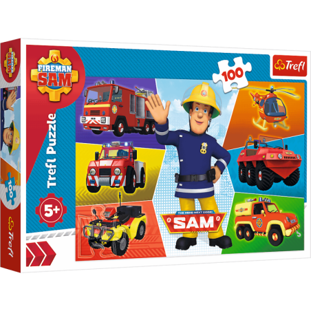 kidsmagicstore.ro|Puzzle carton 100 piese Trefl Pompierul Sam - vehicule, 16354 / 431063, 5+ ani41,23 lei37,11 leiTreflPuzzle pentru copii5900511163544