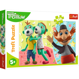kidsmagicstore.ro|Puzzle carton 100 piese Trefl Treflikow-Rodzina - Trefliks and uncle, 16388 / 445767, 5+ ani33,23 lei29,91 leiTreflFara stoc5900511163889