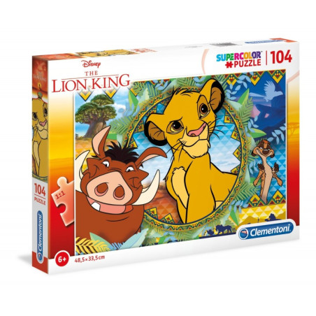 kidsmagicstore.ro|Puzzle carton 104 piese Clementoni Supercolor - The Lion King, 27287, 6+ ani35,59 lei32,03 leiClementoniFara stoc8005125272877