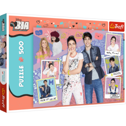 Puzzle carton 500 piese Trefl Disney Bia - si prietenii, 37374 / 455630, 10+ ani