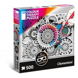 kidsmagicstore.ro|Puzzle carton 500 piese Clementoni 3D Colour Therapy - Coloreaza Mandale + ochelari, 35053 / 399273, 10+ ani40,54 lei36,48 leiClementoniFara stoc8005125350537