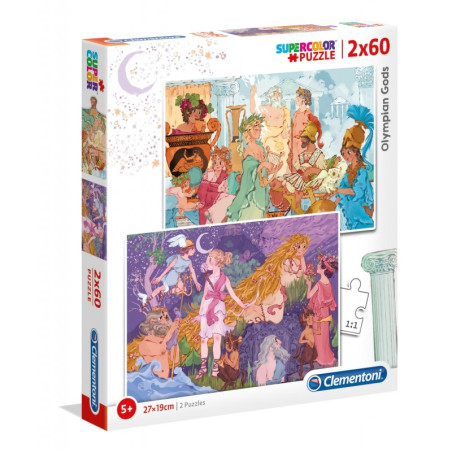 kidsmagicstore.ro|Puzzle carton 2in1 60 piese Clementoni Supercolor - Zeii Olimpului, 21612 / 457287, 5+ ani16,65 lei14,98 leiClementoniFara stoc8005125216123