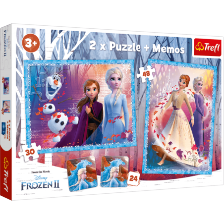 kidsmagicstore.ro|Puzzle carton + Joc 30-48 piese Trefl Frozen - 1x 30 piese, 1x 48 piese, 1x joc Memo, 90814, 3+ ani49,69 lei44,72 leiTreflFara stoc5900511908145