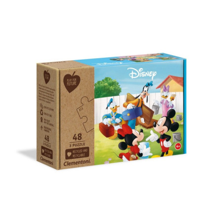 kidsmagicstore.ro|Puzzle carton 3in1 48 piese Clementoni Play for future - Mickey Mouse - vacanta cu prietenii, 25256, 4+ ani39,23 lei35,31 leiClementoniFara stoc8005125252565