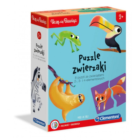 kidsmagicstore.ro|Puzzle carton 8in1 2-4 piese Clementoni Invata animalele, 50074, 2+ ani34,53 lei31,08 leiClementoniFara stoc8005125500741
