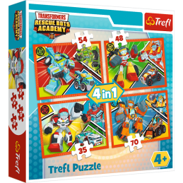 kidsmagicstore.ro|Puzzle carton 4in1 35-70 piese Trefl Transformers, 34313 / 445159, 4+ ani47,47 lei42,72 leiTreflFara stoc5900511343137
