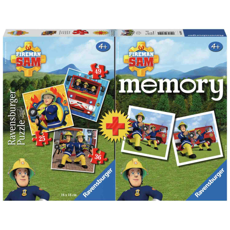 kidsmagicstore.ro|Puzzle si Joc Memory Pompierul Sam, 25/36/49 Piese84,61 lei76,15 leiRavensburgerNoutati4005556069101