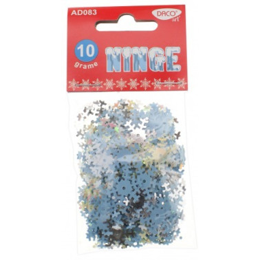 Accesorii craft - AD083 paiete plastic ninge DACO