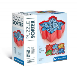 Accesorii puzzle 6 piese Clementoni Sortator pentru 1000 de piese, 37040, 3+ ani