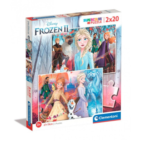 kidsmagicstore.ro|Puzzle carton 2in1 20 piese Clementoni Supercolor - Frozen - set 2x, 24759, 3+ ani37,33 lei33,59 leiClementoniFara stoc8005125247592