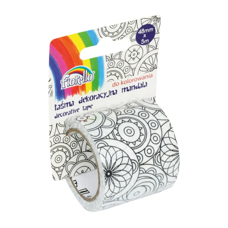 kidsmagicstore.ro|Accesorii creatie - banda adeziva, 48mm x 5m, de colorat Mandala, blister 1 buc, Fiorello, 170-23208,01 lei7,21 leiFiorelloNoutati5903364234966