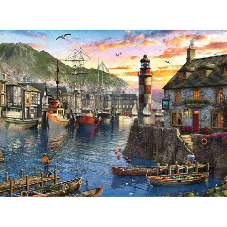 Puzzle Port La Rasarit, 500 Piese