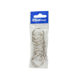 Accesorii creatie - inele metal, 14mm, set 10 buc, Colorarte