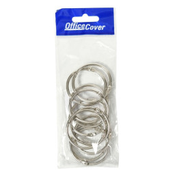 Accesorii creatie - inele metal, 32mm, set 10 buc, Colorarte