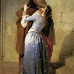 Puzzle Hayez: Sarutul, 1000 Piese