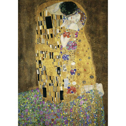 Puzzle Gustav Klimt - Sarutul, 1000 Piese