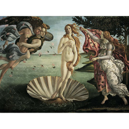 Puzzle Sandro Botticelli: Nasterea Lui Venus, 1000 Piese
