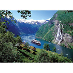 Puzzle Fiord Norvegian, 1000 Piese