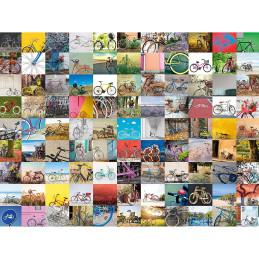 Puzzle 99 Biciclete, 1500 Piese