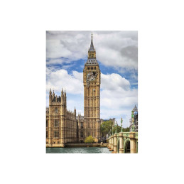 Puzzle Pisica In Big Ben, 1500 Piese