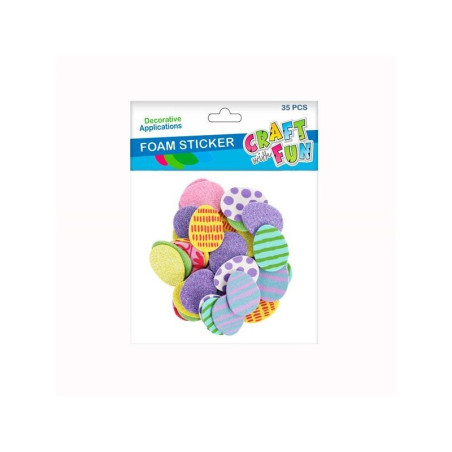 kidsmagicstore.ro|Abtibilduri - oua colorate cu sclipici, 30mm, buretat, set 35 buc, Craft with Fun, 4713766,32 lei5,69 leiCraft with FunFara stoc5908275168638