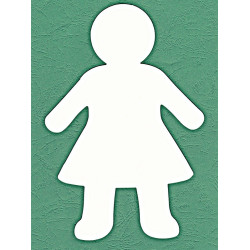 Accesorii craft - Fetita, 10/set