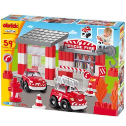 Set Constructii Statie Pompieri Ecoiffier