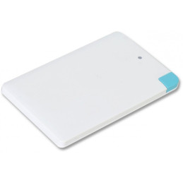Baterie externa 2000mAh Omega OMPB20CCWML / 42805, Li-Po, USB, microUSB, Lightning, alb