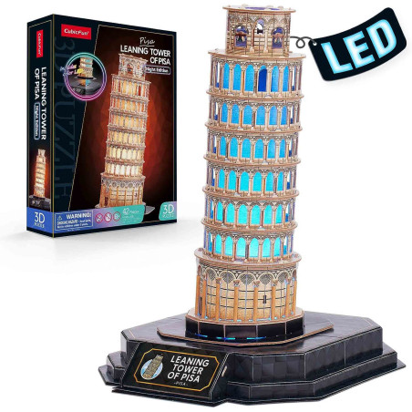 kidsmagicstore.ro|CUBICFUN - PUZZLE 3D TURNUL DIN PISA EDITIE LUMINOASA 42 PIESE105,78 lei95,20 leiCubic FunNoutati6944588205355