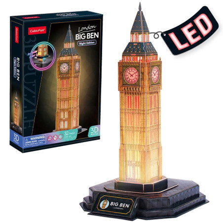 kidsmagicstore.ro|CUBICFUN - PUZZLE 3D BIG BEN EDITIE LUMINOASA 32 PIESE105,78 lei95,20 leiCubic FunNoutati6944588205379