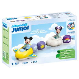 Playmobil Junior Disney - Zborul lui Mickey si Minnie printre nori