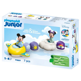 Playmobil Junior Disney - Zborul lui Mickey si Minnie printre nori