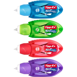 Banda corectoare Bic Tipp-Ex, 5mm x 8m, model Micro Tape Twist