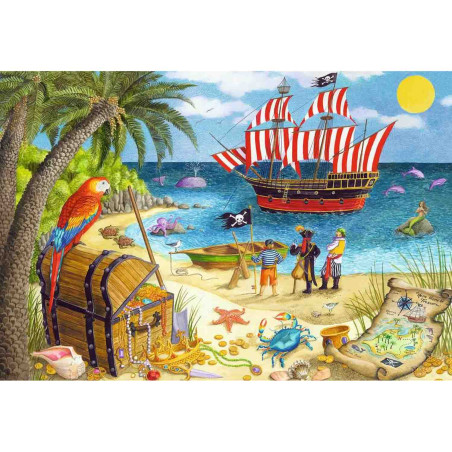 kidsmagicstore.ro|Puzzle Pirati Si Sirene, 2X24 Piese63,42 lei57,08 leiRavensburgerNoutati4005556056767