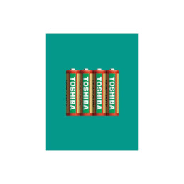 Baterie Toshiba AA / LR6, 1.5V, zinc-carbon, R6KG SP-4TGTE, set 4 buc
