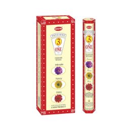 Betisoare parfumate Hem 253, Precious 3in1 - Inimate, Fancy, Glory, set 20 buc