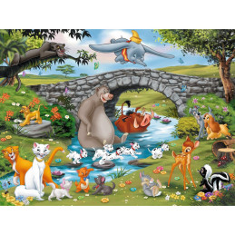 Puzzle Lumea Animalelor, 100 Piese