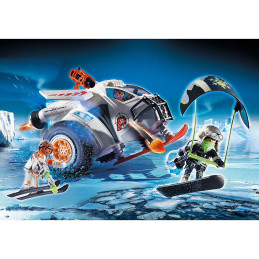 Playmobil - Echipa De Spioni Cu Planor De Zapada