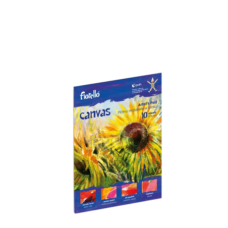 Bloc de desen Fiorello, 10 file, 300g/mp, 227x300mm, cu panza canvas, GR-F0912 / 150-1435