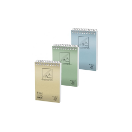 Blocnotes A4 Pigna Basic, 50 file, dictando, cu spira