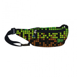 Borseta St.Majewski St. Right Pixel Gamer, 46256, negru/verde/maro
