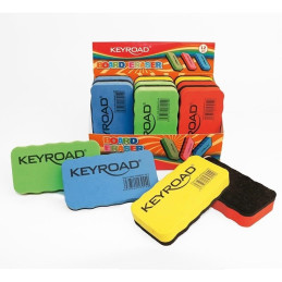 Burete tabla magnetica, Keyroad KR921131, 10.5x5.2x2.1cm, diverse culori, cu magnet