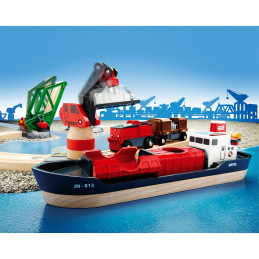 Brio - Set Port Cu Nava De Marfa