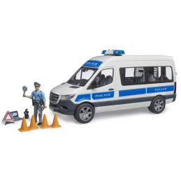 Bruder duba de politie Mercedes Benz cu politist