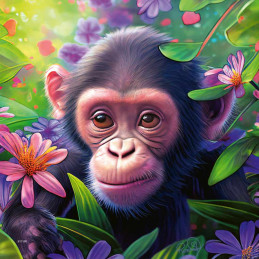 Ravensburger - Puzzle puiuti de animale 3x49 piese